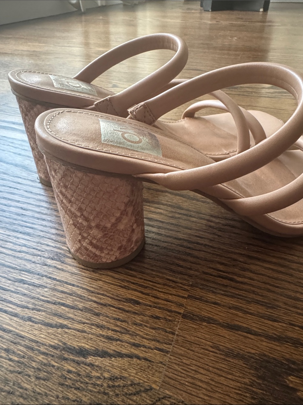 DV by Dolce Vita Blush Strappy Block Heel Sandals - Picture 3 of 3